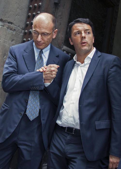 Letta incontra Renzi e incassa l'appoggio del sindaco di Firenze