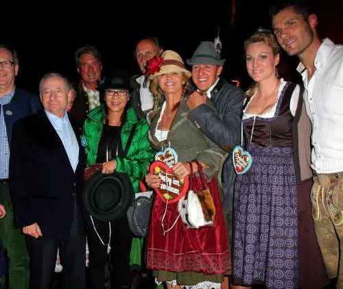 Schumacher si scatena all'Oktoberfest