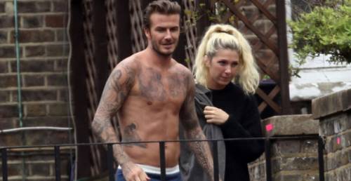 David Beckham resta in mutande!