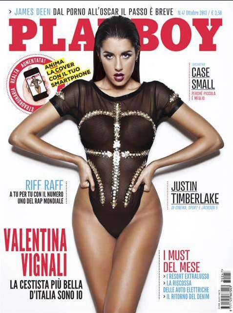 Valentina Vignali hot su Playboy