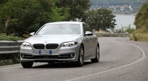 BMW Serie 5 2014: è andata alle terme