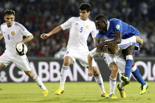 Italia, Balo non basta: finisce 2-2 con l'Armenia