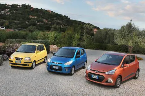 In questo scatto, la storia della city car coreana