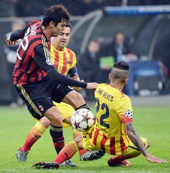 Champions League Milan-Barcellona 1-1 Marsiglia-Napoli 1-2