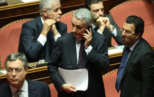 Il ministro per le Riforme costituzionali Gaetano Quagliariello