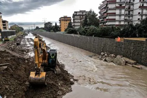 Arno ingrossato a Firenze