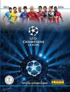 Arriva l'album delle figurine della Champions