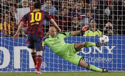 Al Barcellona basta Messi, al Milan non basta un tiro