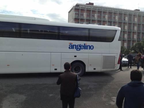 Il pullman di "Angelino" al Consiglio nazionale