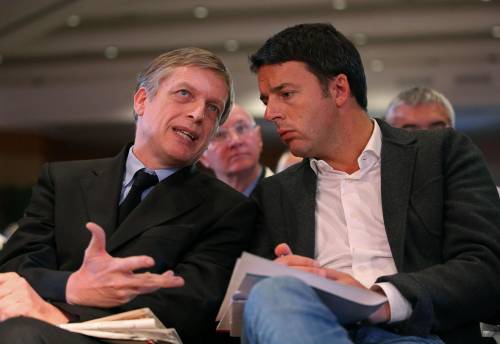 La recita di Renzi e Cuperlo: per Letta suona la campanella