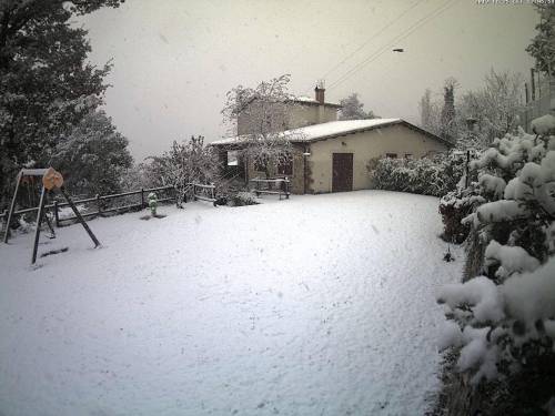 Maltempo, arriva la neve in Centro Italia