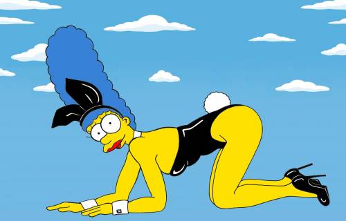 Marge Simpson in versione sexy