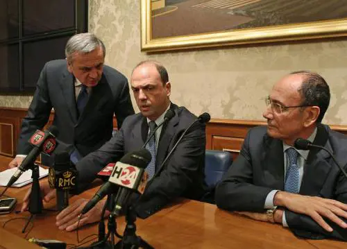 Alfano ora ha paura di restare solo