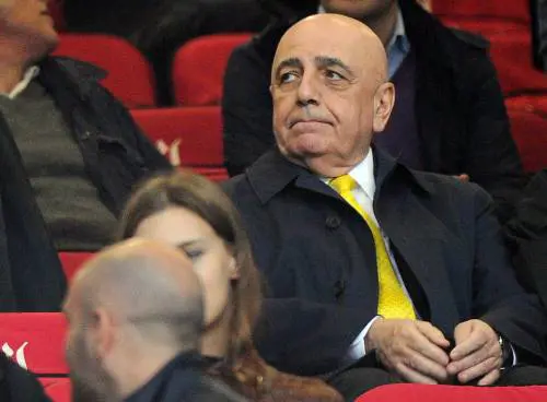 L'addio di Galliani al Milan: "Mi dimetterò dopo l'Ajax"