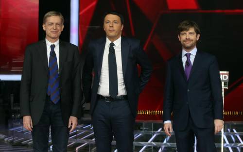 Il finto duello dei candidati Pd. Renzi picchia solo su D'Alema