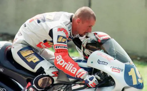 Doriano Romboni in una foto d'archivio del 17 maggio 1997