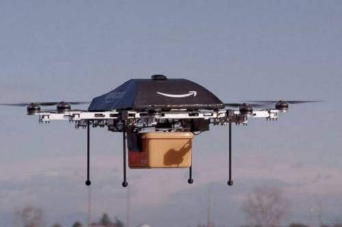 Amazon rinuncia  ai droni (per ora): meglio le biciclette