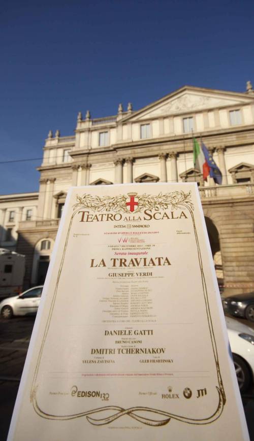 Verdi in mostra e nel panino Sold out la Traviata in diretta