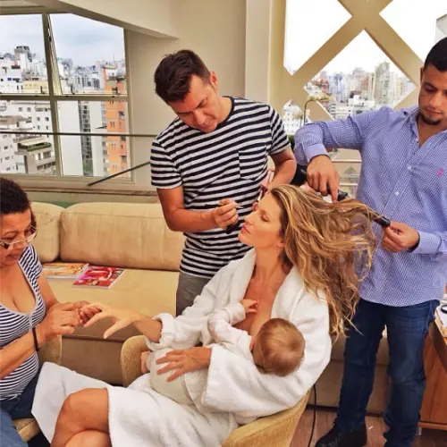 Gisele Bundchen, mamma e modella
