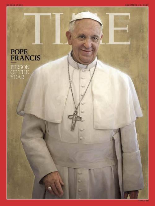 Per Time Papa Francesco è l'uomo dell'anno 2013