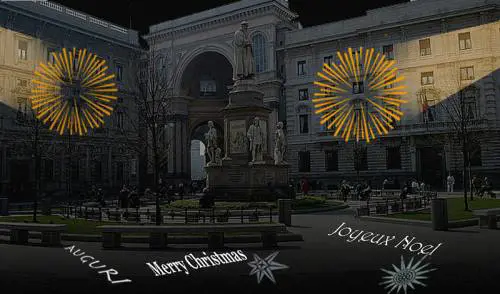 "Polvere di Stelle", giochi di luce e musica in piazza Scala