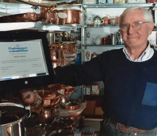 Cent'anni di passione: «Io, maestro del rame faccio pentole per chef»