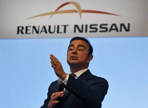 Carlos Ghosn, presidente dell'Alleanza Renault-Nissan
