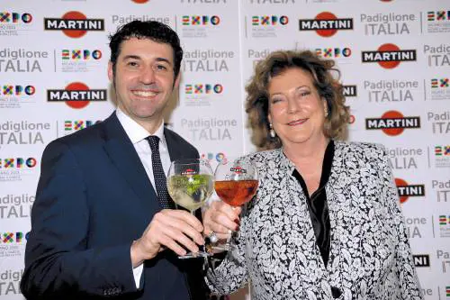 Una terrazza Martini con vista su Expo