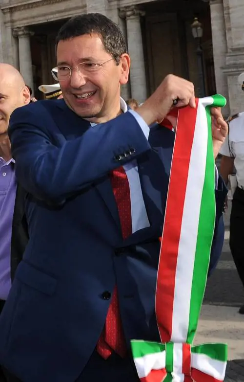 Il sindaco di Roma Ignazio Marino