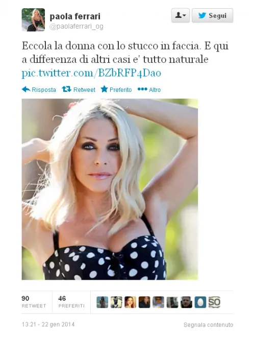 Battute al veleno tra Ilary Blasi e Paola Ferrari: la disputa prosegue su Twitter