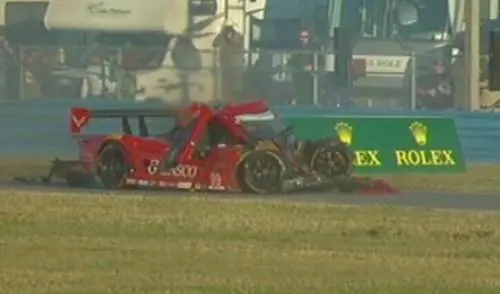 Incidente sulla pista di Daytona: Malucelli e Gidley in ospedale