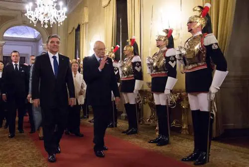 Napolitano, che botta