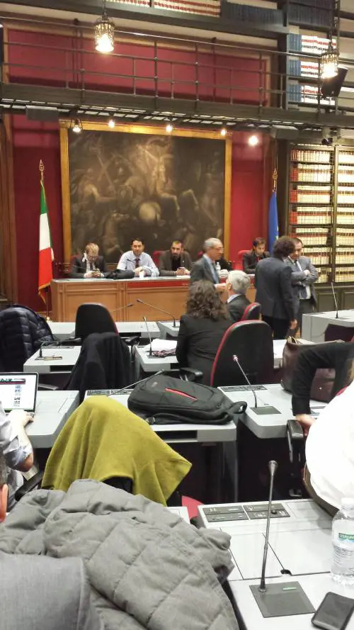 I grillini sui banchi della Commissione
