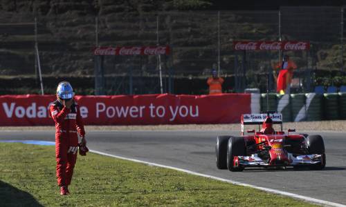 F1, calvario Red Bull nei test di Jerez: video