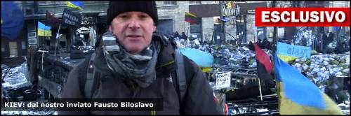Tra le barricate di Kiev
