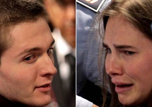 La combo di Amanda Knox e Raffaele Sollecito