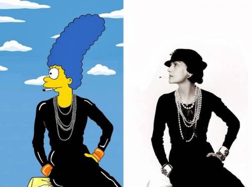 Marge Simpson ripercorre la storia della moda