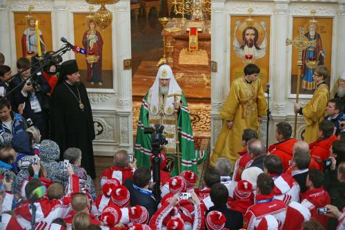 Russia, gli atleti ortodossi ricevono la benedizione del patriarca Kirill