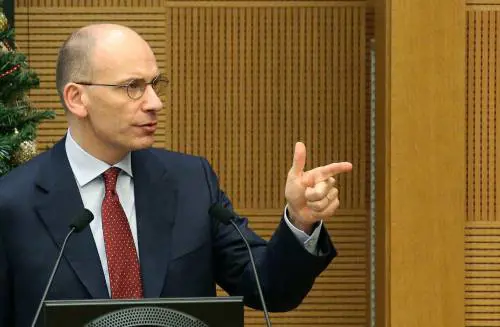 Letta sale al Colle per sfidare il Pd