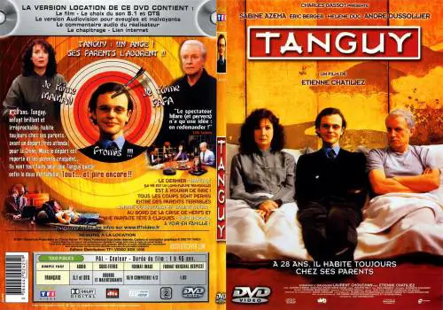 La locandina della commedia francese "Tanguy". ll protagonista è un 28enne vive ancora coi genitori