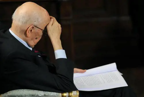Napolitano al Corriere: "Complotto? Fumo, solo fumo"