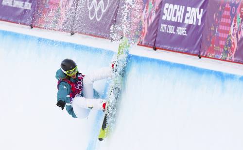 Sochi, qualificazione dello snowboard Halfpipe femminile