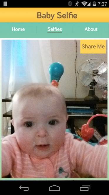 Baby Selfie, la nuova app per gli autoscatti dei più piccoli