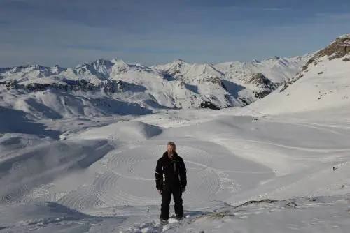 Simon Beck, l'artista della neve