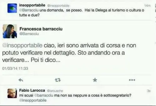 Gaffe della Barracciu: "La delega? Non lo so"