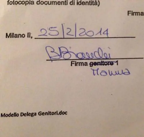 "Mamma, non genitore 1". E sul web è un successo
