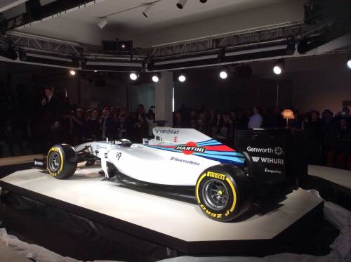 Ecco la Williams Martini Racing, la più bella del Circus. E Massa sogna in grande