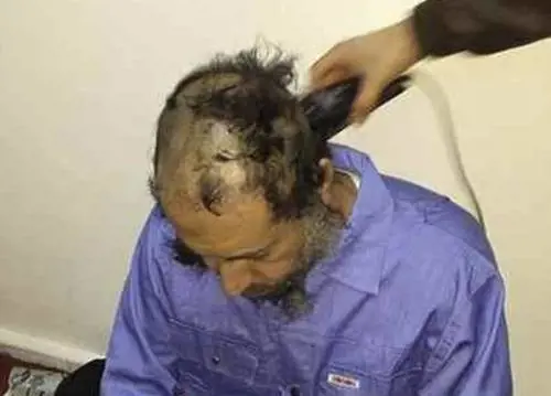Saadi Gheddafi rasato e incarcerato a Tripoli