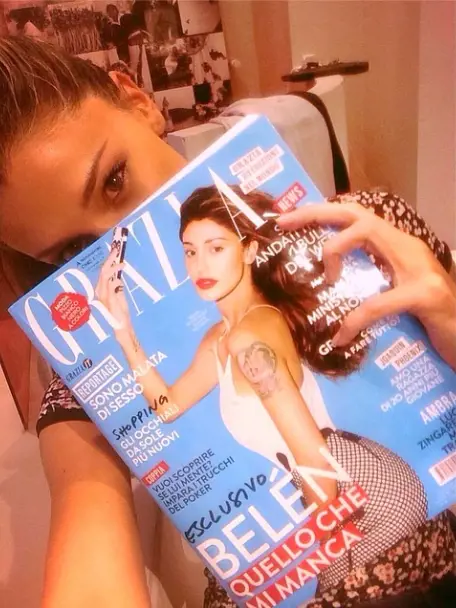 Belen si racconta a Grazia: "Sono schiava del mio personaggio"