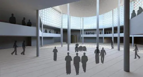 Moschea, progetto e braccio di ferro